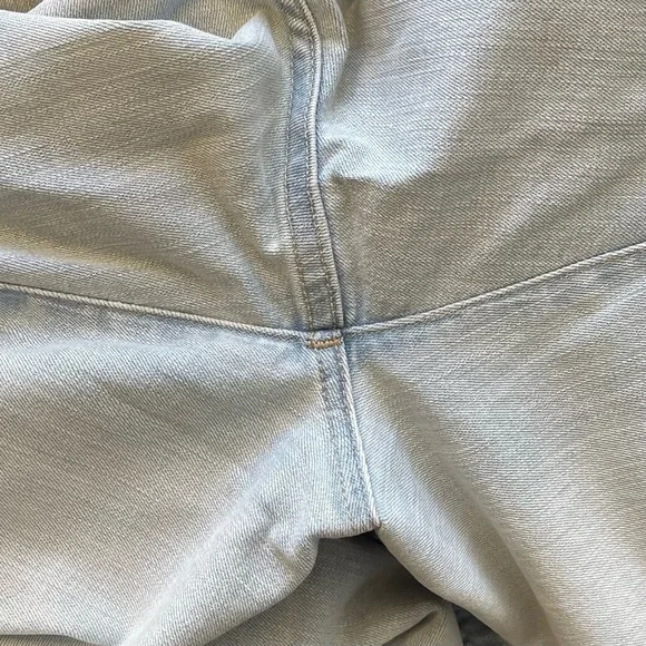 Madewell 9” Mid-Rise Skinny Crop Coolmax Jeans Simon Wash Blue Size 32 NWT - Picture 3 of 9